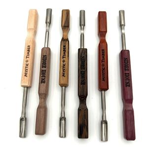Long Handle 3.5" Scoop - Wenge