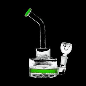 Inline Puck V2 Water Pipe - Teal