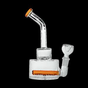 Inline Puck V2 Water Pipe - Amber