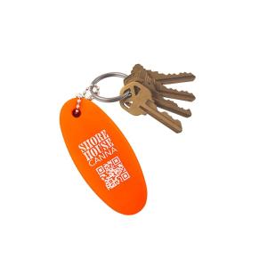 Boat Key Chain - Orange