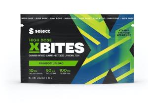 X Bites - High Dose - Rainbow Upload - 100mg Pack of 2
