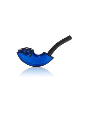 Rocker Sherlock Hand Pipe - Blue