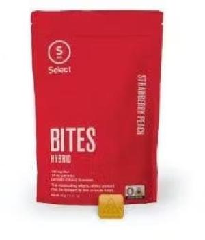 Bites - Strawberry Peach - 100mg Pack