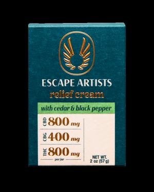 Relief Cream Jar - Cedar & Black Pepper