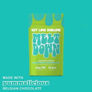 Key Lime Sublime Chocolate - 100mg Bar
